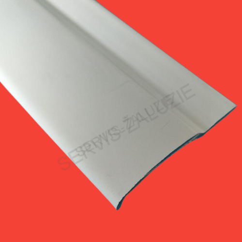 Krycí lišta bílá / hnědá