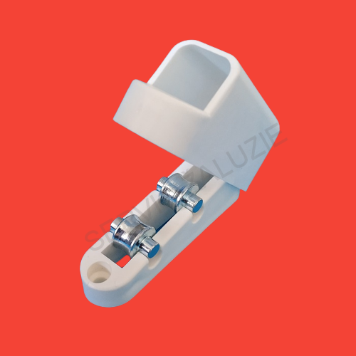 Kladka pro šňůru uzavřená.