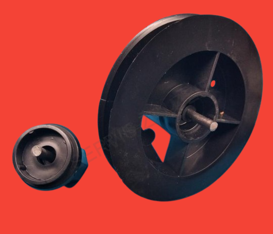 PVC navíjecí kolo+koncovka