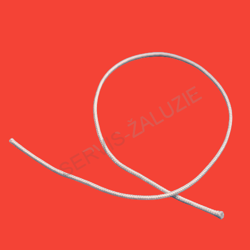 Ovládací provázek vertikální žaluzie.