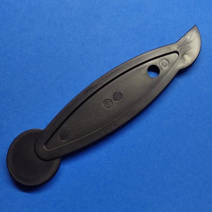 Plastový zatlačovač gumy 