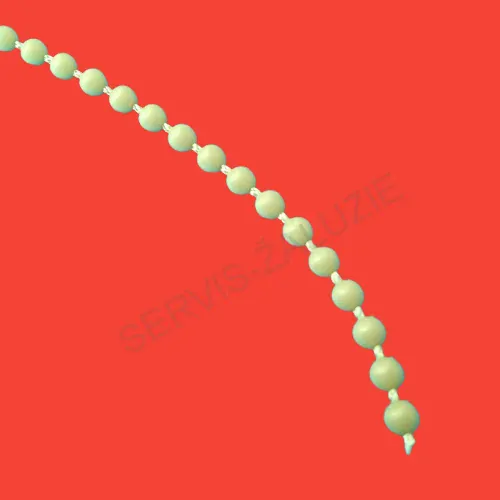 Ovládací kuličkový řetízek 4,5 - barva béžová