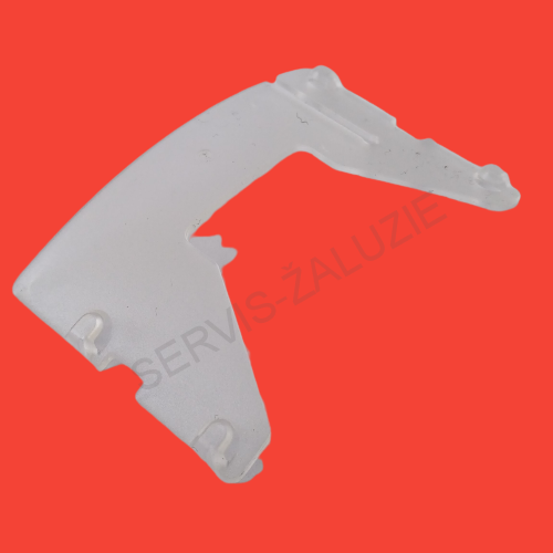 Klips plastový transparentní