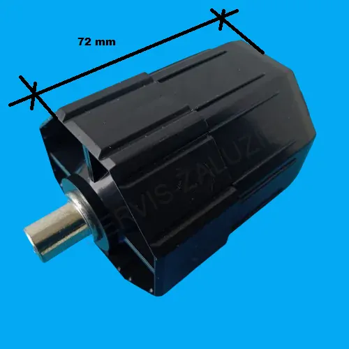 Koncovka hřídele s čepem 72