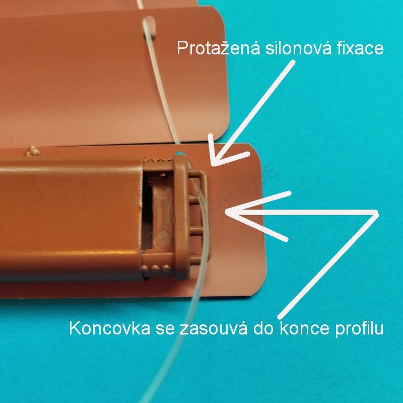 Koncovka dolního profilu ISSO