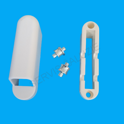 Kladka pro šňůru uzavřená.