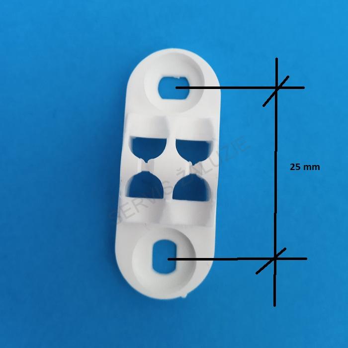 Aretace řetízku barva hnědá.