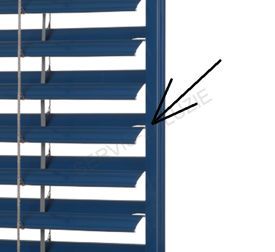 Vodící trn plastový černý Z