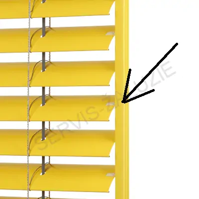 Vodící trn plastový šedý C