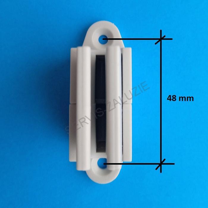 Držák kliky barva šedá