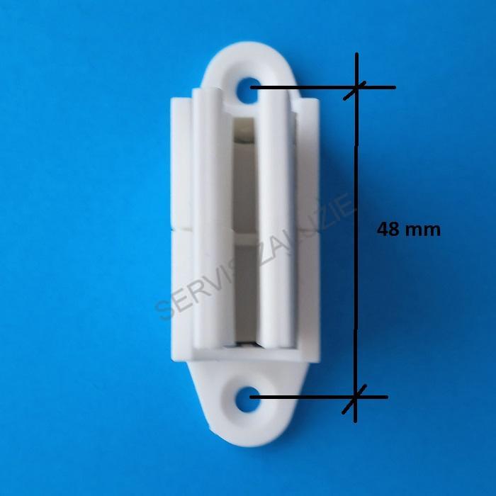 Držák kliky barva bílá