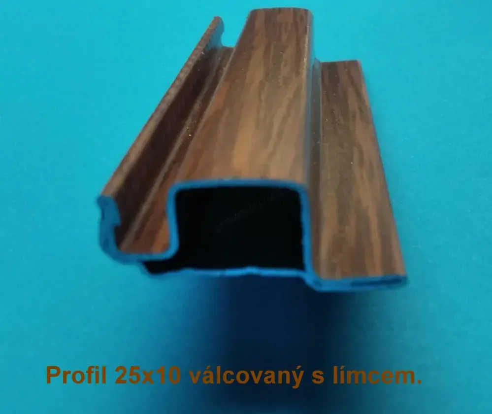 Roh pro profil ISSO OV 25x10 s límcem